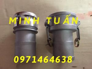 Khớp nối camlock. Ống nhựa gân kẽm