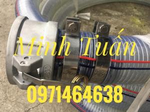 Khớp nối camlock. Ống nhựa gân kẽm