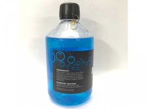 Blue soap
