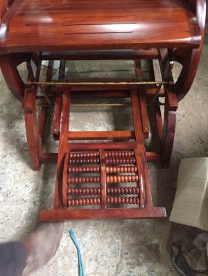 Ghế Masage Gỗ Hương Cao Cấp.