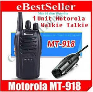 Bộ đàm giá rẻ Motorola TM-918 sản xuất tại Malasia