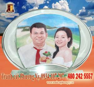 Tranh cát chân dung món quà độc đáo cho đối tác của bạn