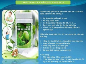 Mầm đậu xanh plus Mộc Trà