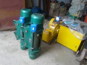Pa lăng điện, pa lăng xích kéo tay, tời kéo mặt đất