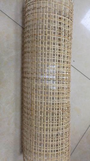 Tấm mây đan ô vuông hai sợi đôi