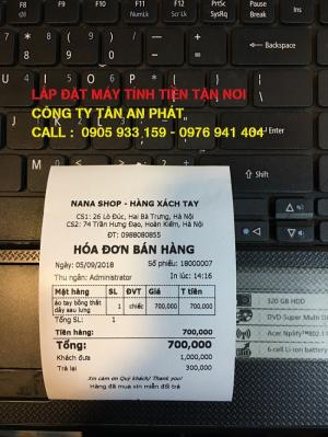 Máy tính tiền cho shop- cửa hàng tại đà nẵng