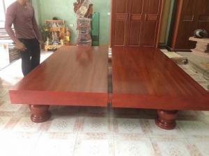 Chiếu ngựa gỗ xoan đào