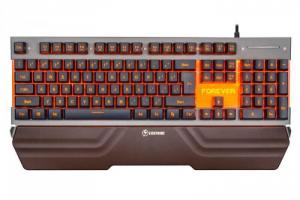 Bàn phím giả cơ Lightning Forever led game chính hãng có bàn kê tay cực tiện lợi