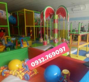 Chuyên thiết kế - lắp đặt các loại Nhà banh, Khu vui chơi mầm non