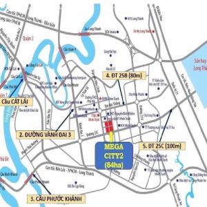 Mở bán giai đoạn cuối SIÊU DỰ ÁN MEGA CITY 2 Nhơn Trạch Đồng Nai
