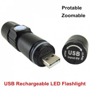 Đèn pin led siêu sáng sạc usb