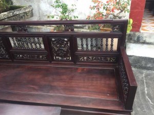 Bộ ghế trường kỷ song tiện huế