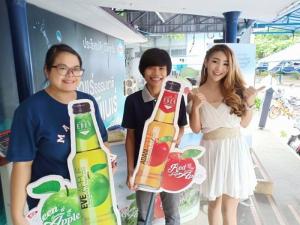 Nước táo có gas The Garden Eden Spakiling apple juice thailand