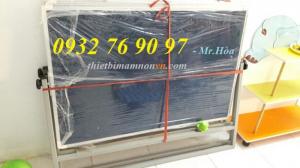 Bảng từ HÀN QUỐC hai mặt viết phấn - bút lông