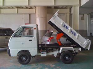 Xe suziki 500kg ben tự đổ