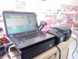 Bộ máy tính tiền cho shop, tạp hóa, vpp, siêu thị...