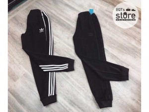 Quần Thể Thao Adidas Thun 4 Chiều - Trắng/Đen
