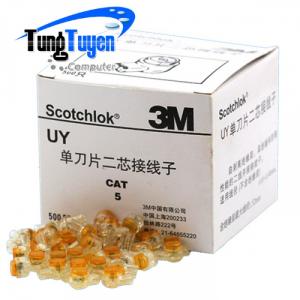 Rệp cáp điện thoại RJ11 - Hãng 3M - 100 Hạt