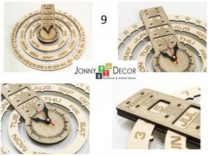 Đồng hồ trang trí văn phòng jonnydecor