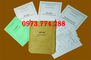 Nơi mua hồ sơ cán bộ công chức, viên chức