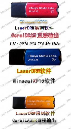 USB mở khóa phần mềm , máy laser cắt khắc gỗ
