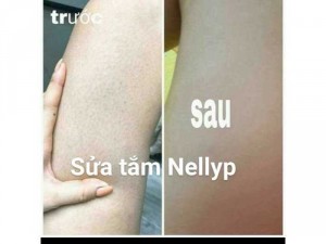 Sữa Tắm Xông Trắng Nelly.P