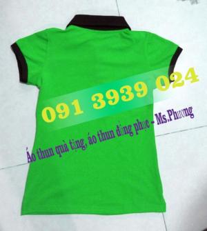 Báo gia may áo thun giá rẻ, may áo thun theo yêu cầu sl từ 20 cái trở lên