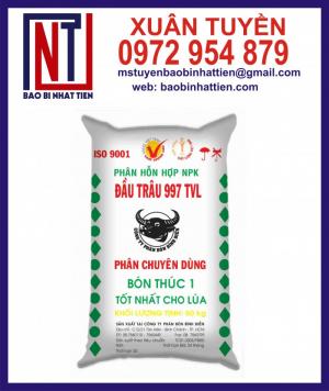 Bao bì phân bón in Flexo giá rẻ