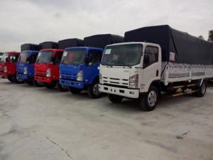 Xe tải Isuzu vĩnh phát VM 8.2 tấn ,VM 8 tấn 2 thùng 7m mui bạt .