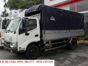 Bán Xe Tải HINO 4.95 Tấn Thùng Bạt Nhôm Dài 4.5M - WU342L 130HD/ giá tốt / hỗ trợ trả góp