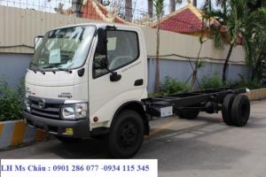 Bán Xe Tải HINO 4.95 Tấn Thùng Bạt Nhôm Dài 4.5M - WU342L 130HD/ giá tốt / hỗ trợ trả góp