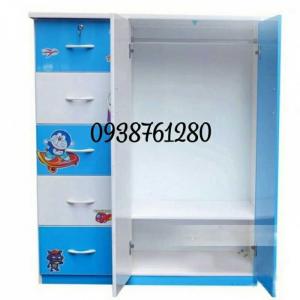 Tủ nhựa trẻ em 5 ngăn 2 cửa ngang 1m05 cao 1m2