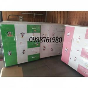 Tủ nhựa trẻ em 5 ngăn 2 cửa ngang 1m05 cao 1m2