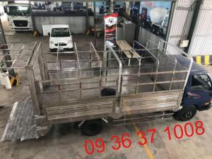 Thaco HD650 thùng MUI BẠT FULL INOX