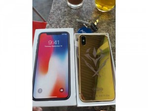 Iphone X mạ vàng 24k Phiên bản giới hạn