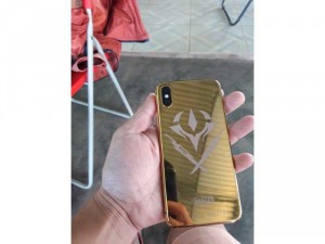 Iphone X mạ vàng 24k Phiên bản giới hạn