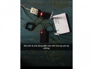 Nguồn dự phòng cho wifi (cúp điện vẫn có wifi)