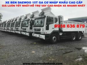 Bán Xe Ben Daewoo 15t Giá Hot Nhất