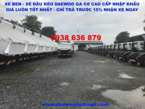 Bán Xe Ben Daewoo 15t Giá Hot Nhất