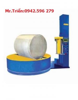 Máy quấn màng Pallet tự động nhập khẩu giá cạnh trang