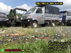 Xe Tải Dongben 870 kg Thùng Mui Bạt Bán Trả Góp