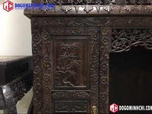 Tủ bầy đồ hoa mai