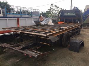Xe cứu hộ giao thông sàn trượt Hyundai HD700 sàn trượt càng kéo