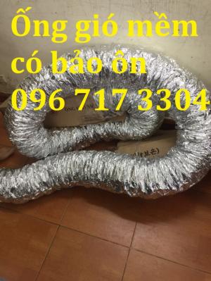 Ống gió mềm nhôm bảo ôn D150, D200, D250, D300,... giá rẻ