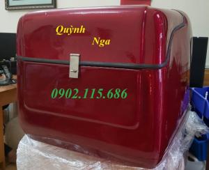 Thùng chở hàng nhựa compossite, thùng chở hàng sau xe máy, thùng ship hàng tại hà nội