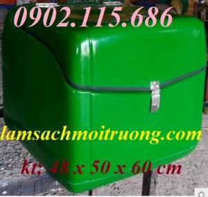 Thùng chở hàng nhựa compossite, thùng chở hàng sau xe máy, thùng ship hàng tại hà nội