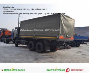 Xe tải thùng 15 tấn Kamaz, Bán xe tải thùng Kamaz 6,3m mới 2016