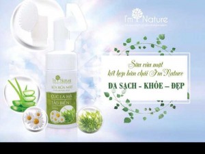 Sữa Rửa Mặt Đầu Cọ Massage