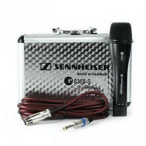 Micro có dây Sennheiser E-838II-S Xứng đáng là dòng micro karaoke có dây hay, chất lượng cao