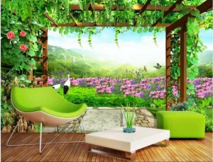 Tranh 4D cao cấp D-House - nâng cấp không gian sống